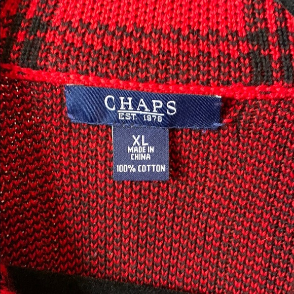 Chaps Ralph Lauren Zippered Sweater - Picture 8 of 8
